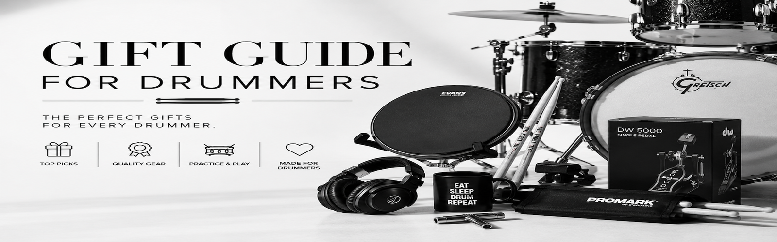 Gift Guide for Drummers/Percussionists - Muso's Stuff