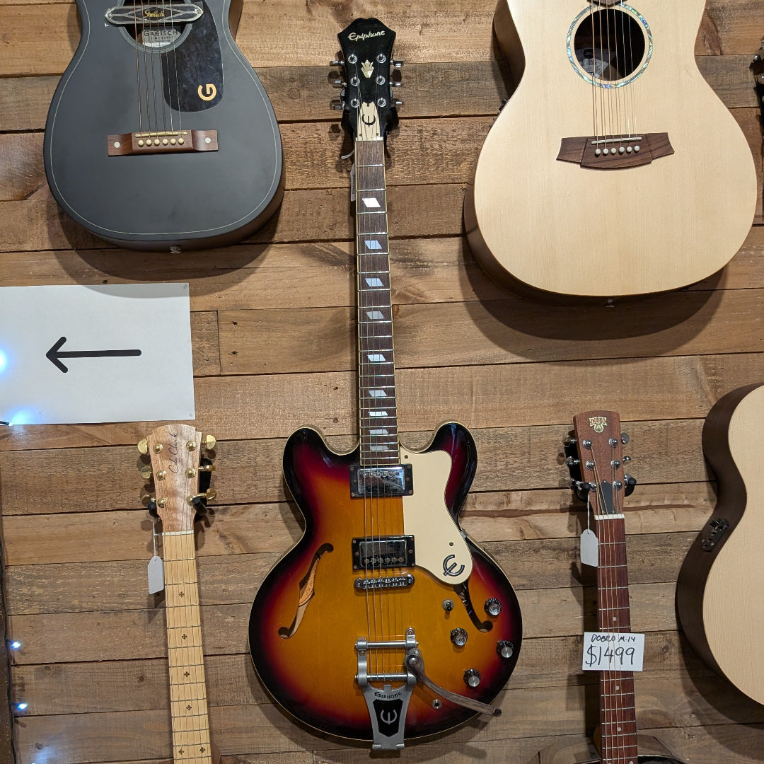 Secondhand MIK Epiphone Riviera Sunburst