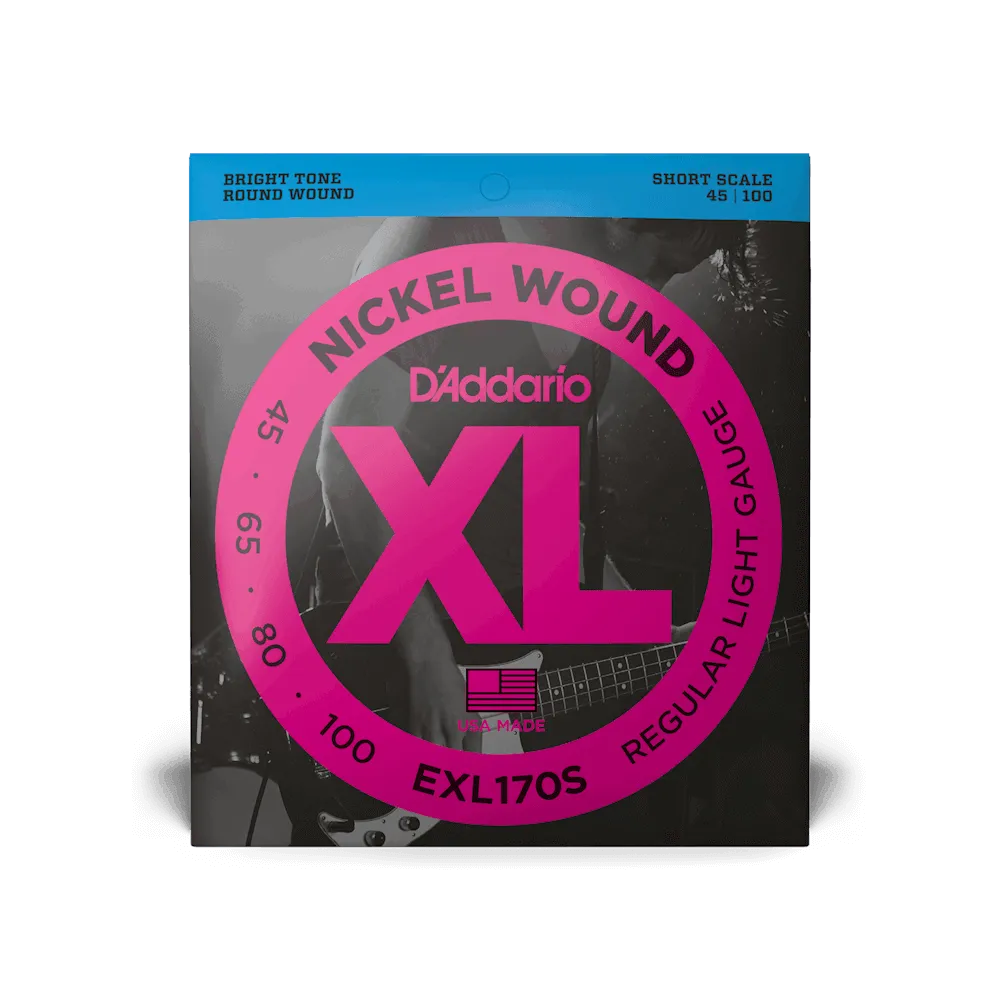 Daddario - Bass Guitar Strings Set N-R/W 45/100 Soft Short EXL-Strings - Bass-Muso's Stuff