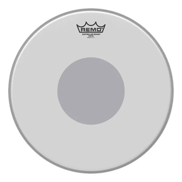 Remo 13-Inch Control Sound Coated Black Bottom Dot Drumhead