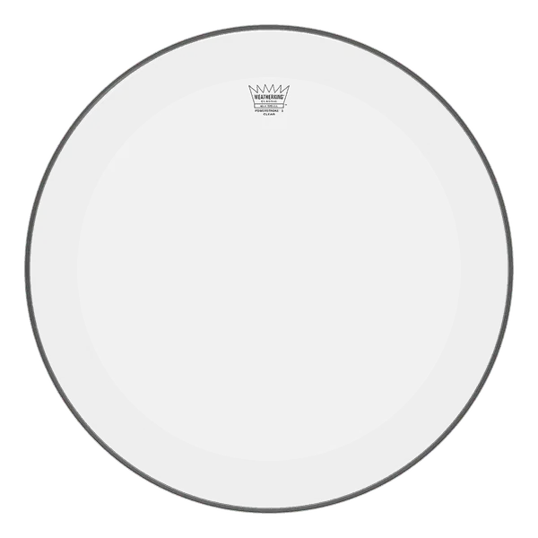 Remo 14-Inch Powerstroke 3 Coated with Top Clear Dot Drumhead