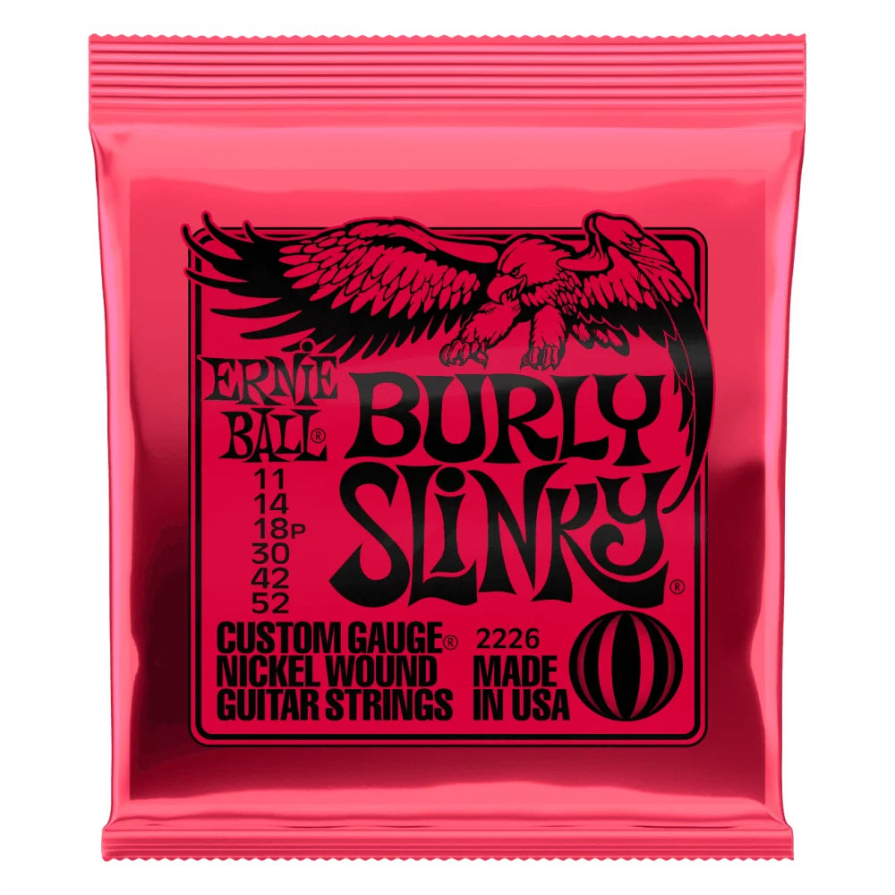 Burly Slinky Nickelwound Strings - Electric Guitar, 11-52 Gauge