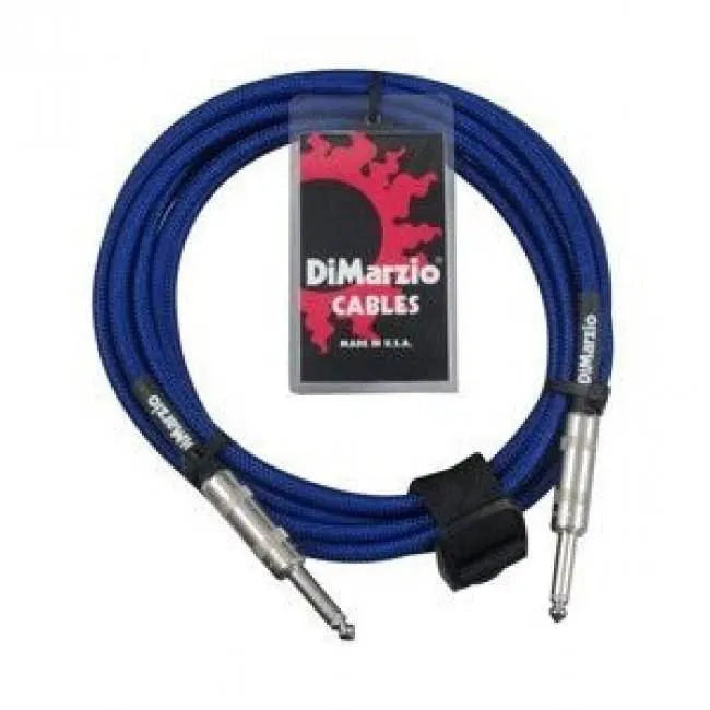 18 Ft Guitar Cable Electric Blue-Accessories - Cables & Adaptors-Muso's Stuff
