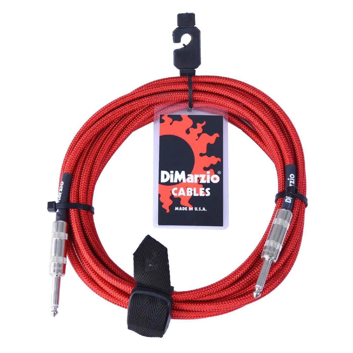 18 Ft Guitar Cable Red-Accessories - Cables & Adaptors-Muso's Stuff