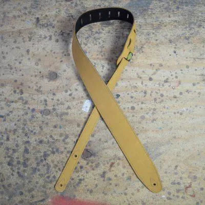 2.5″ Sueded Tan Soft Leather Guitar Strap-Straps-Muso's Stuff