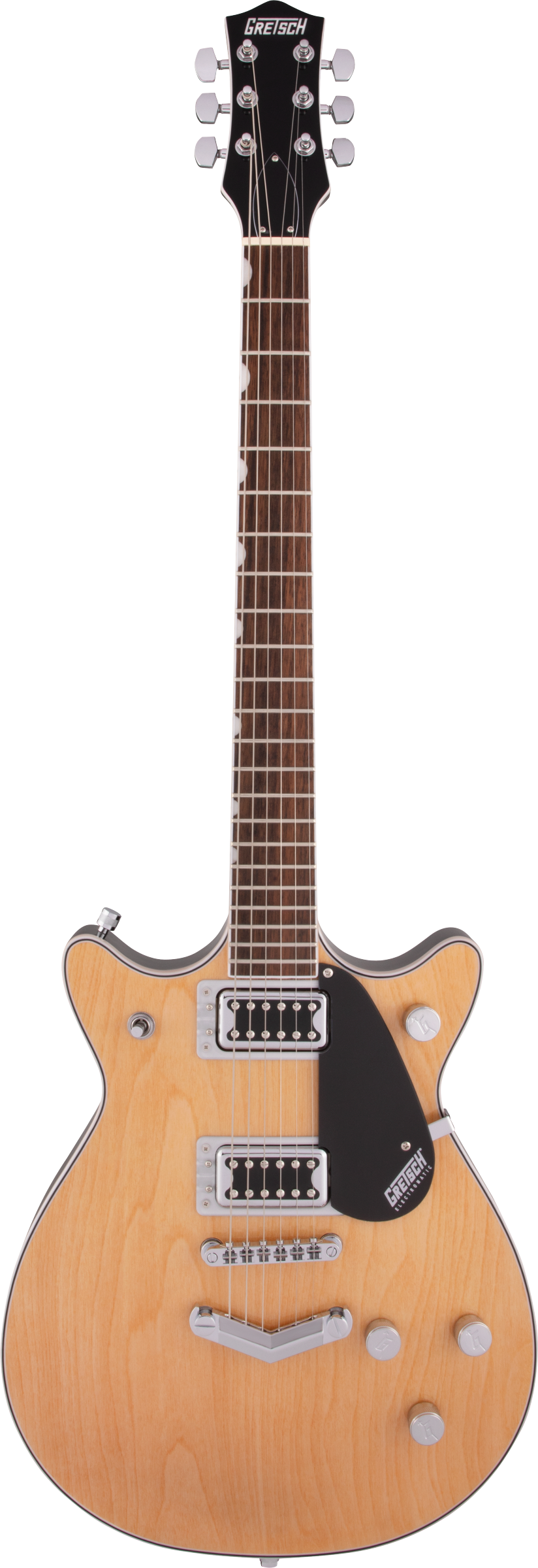 G5222 Electromatic Double Jet BT with V-Stoptail Laurel Fingerboard Aged Natural