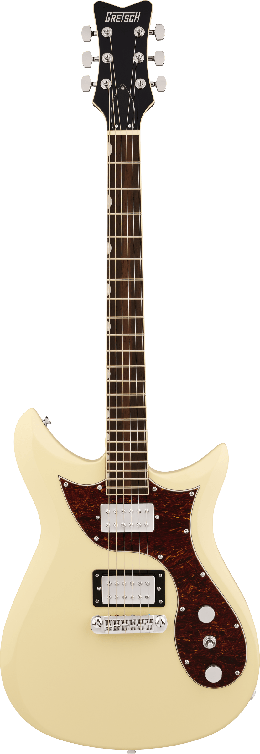 Electromatic CVT Double-Cut with Wraparound Laurel Fingerboard Vintage White