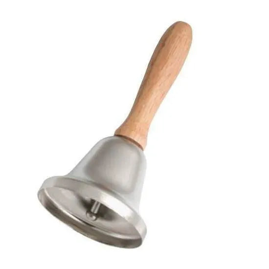 6 1/2 Inch Town Crier Bell Gold Finish-Drums & Percussion - Percussion-Muso's Stuff