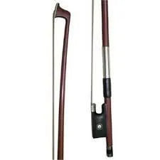 4/4 Size Violin Bow Round Hardwood 1/2 Mnt Ebony-Orchestral - Strings - Accessories-Muso's Stuff