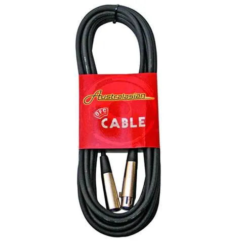 30 Ft Microphone Lead Black Female XLR - Male XLr-Accessories - Cables & Adaptors-Muso's Stuff
