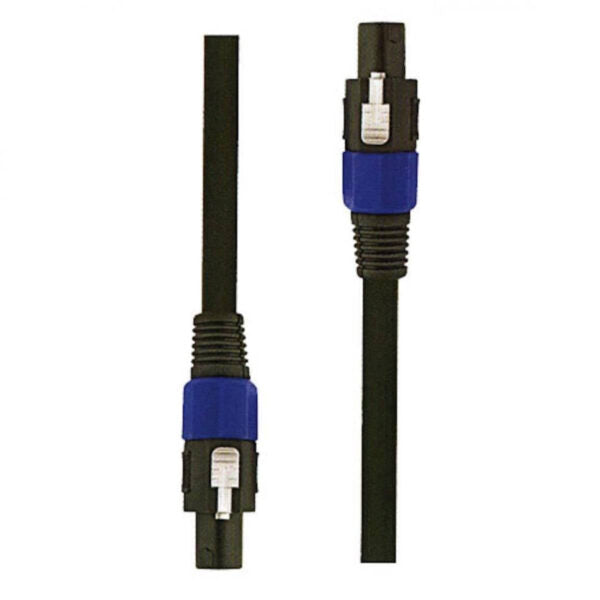 30 Ft Speaker Cable Speakon M Connectors 7Mm O-Accessories - Cables & Adaptors-Muso's Stuff