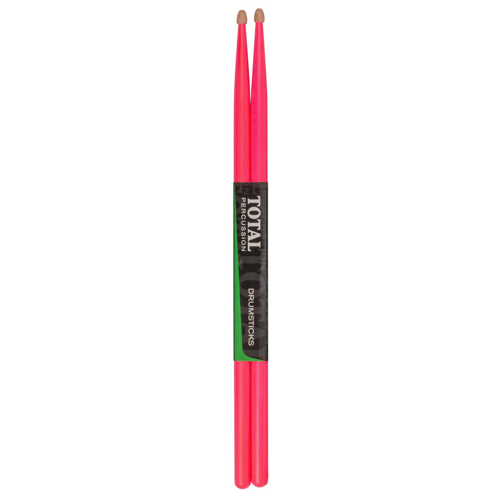 5A Wood Tip Fluro Pink-Drums & Percussion - Sticks & Mallets-Muso's Stuff