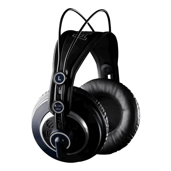 AKG - K240Mkii Closed Back Studio Headphones-Live & Recording - Headphones-Muso's Stuff