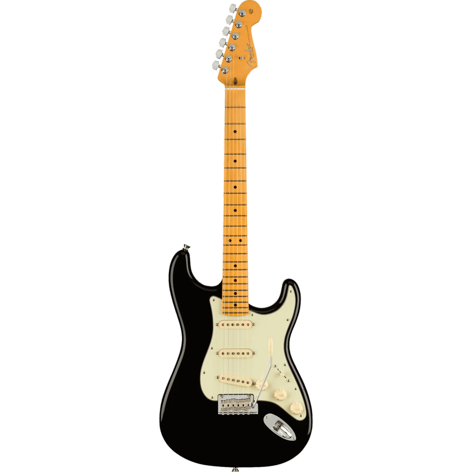 American Professional II Stratocaster Maple Fingerboard Black-Guitars - Electric-Muso's Stuff