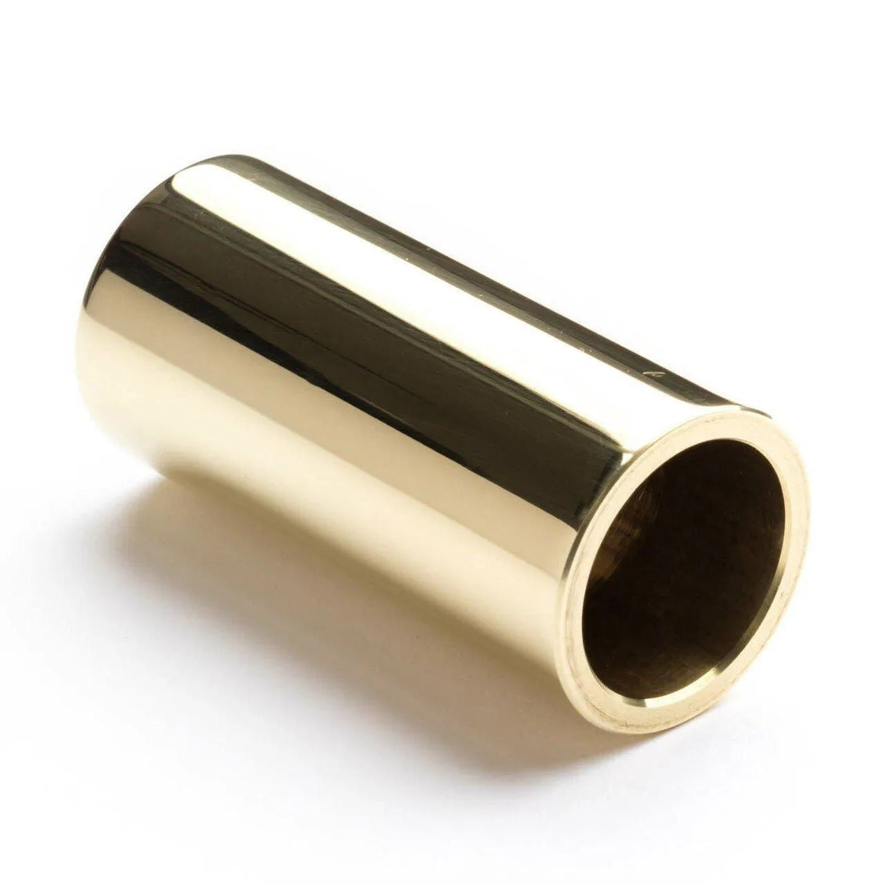 Bottleneck Slide 22 X 29 X 60mm Brass Heavy Wall-Slides & Tone Bars-Muso's Stuff