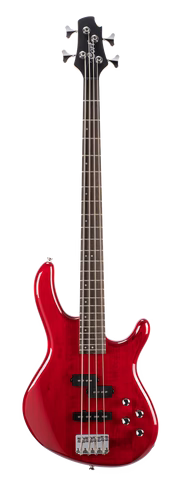 Action Bass Plus Tr 4 Bass Transparent Red