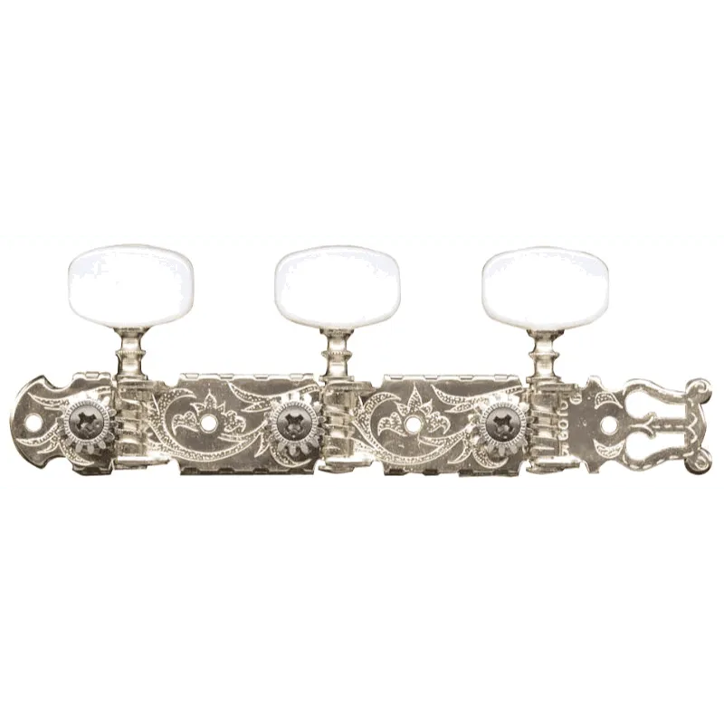Classical Machine Heads 3-A-Side 35mm Nickel-Guitars - Parts and Accessories-Muso's Stuff