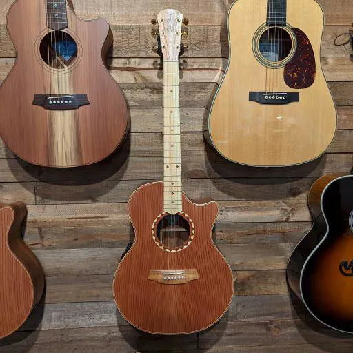 Cole Clark Angel 2 Redwood Top Blackwood Back & Sides Maple Board-Guitars - Acoustic-Muso's Stuff