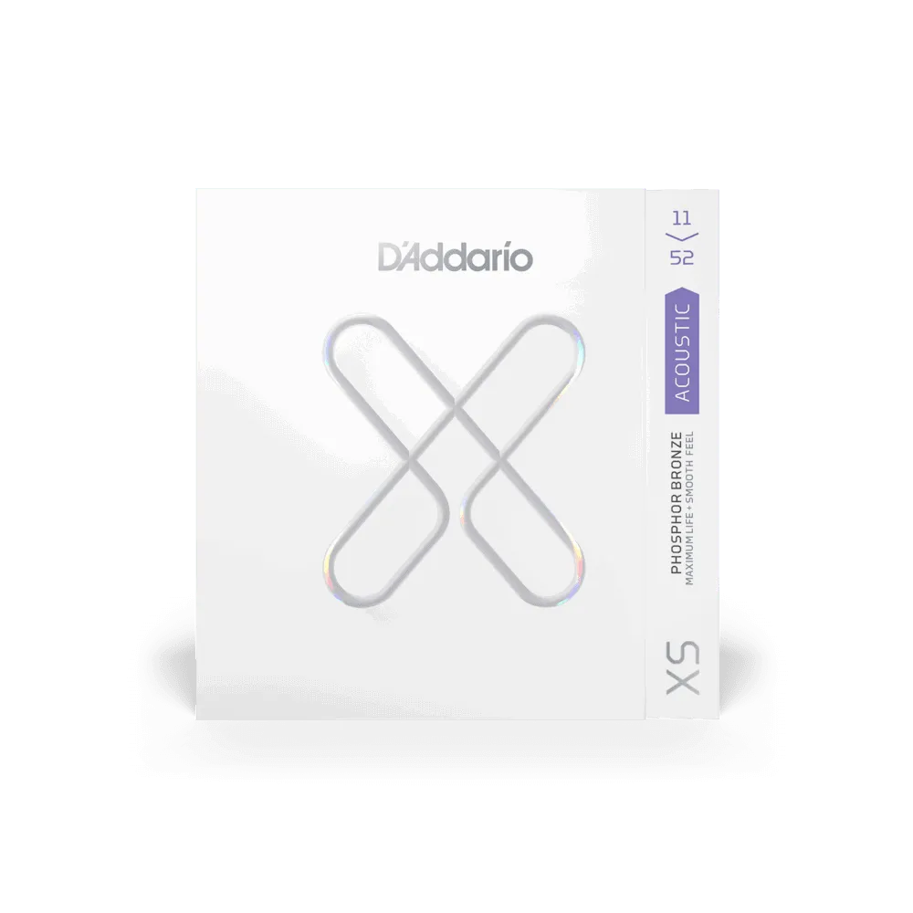 Daddario XS Phosphor Bronze Custom Lt 11-52-Strings - Acoustic Guitar-Muso's Stuff