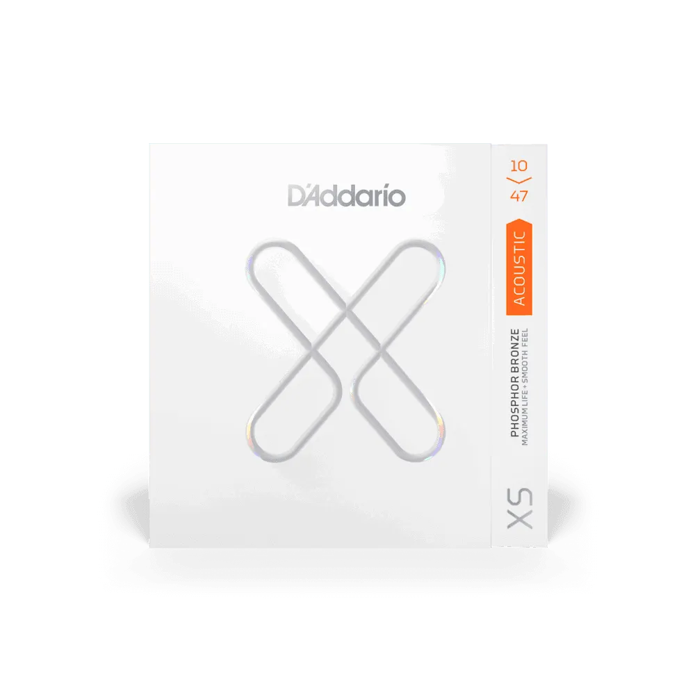 Daddario XS Phosphor Bronze X-Light 10-47-Strings - Acoustic Guitar-Muso's Stuff