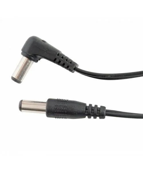 Dc Power Cable 68Cm Long Right Angle to Straight Plug-Accessories - Cables & Adaptors-Muso's Stuff