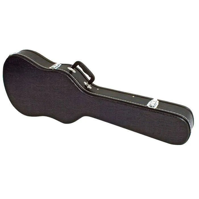Dreadnought Size Guitar Case Plywood Black Vinyl Covered-Cases & Bags-Muso's Stuff