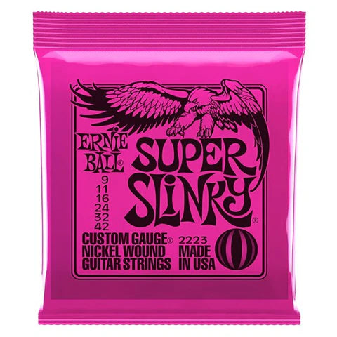 Super Slinky 09-42 Electric Guitar Strings Set Nickel Wound 2223