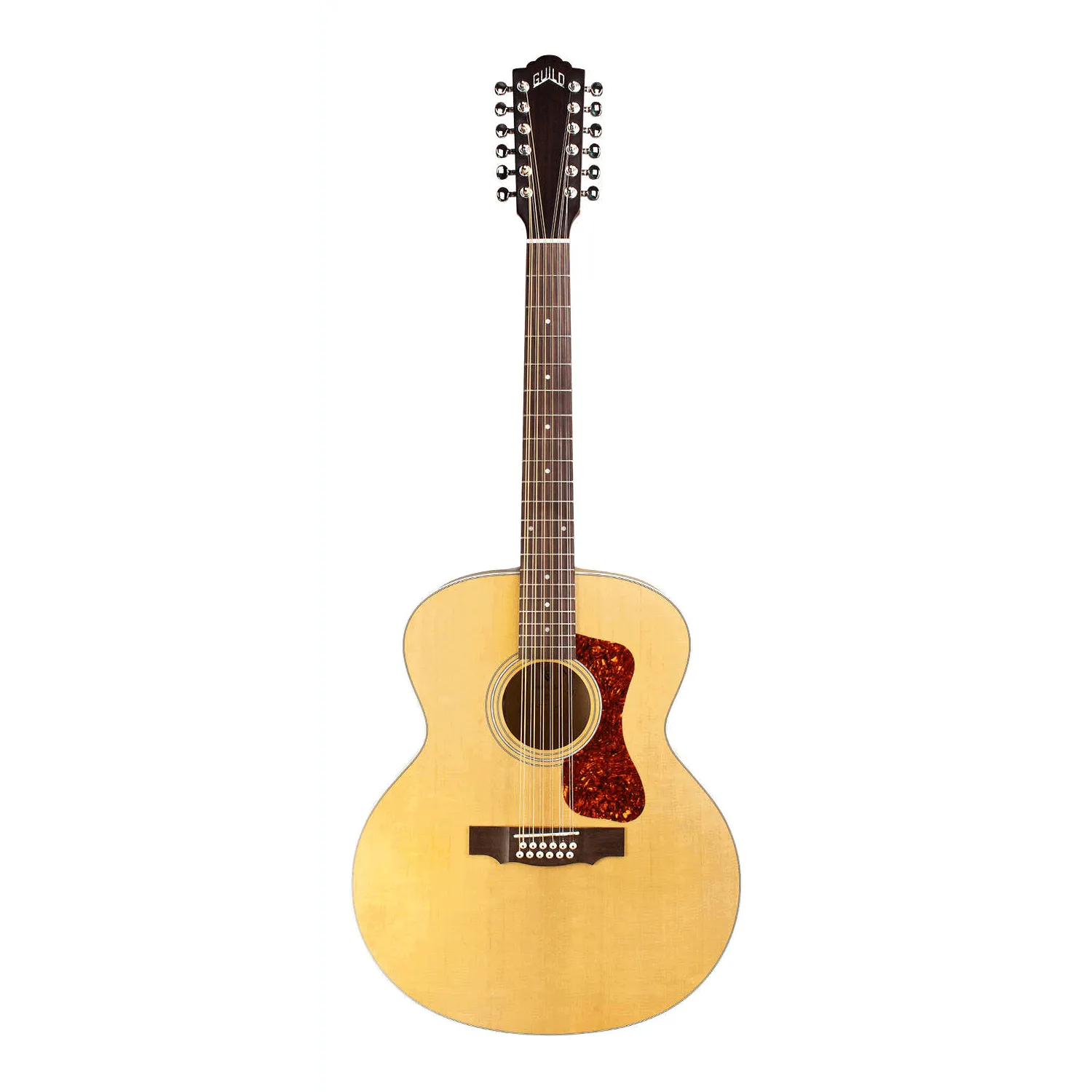 Guild F-2512E MAPLE Jumbo Size 12-String Acoustic/Electric Guitar-Guitars - Electro-Acoustic-Muso's Stuff