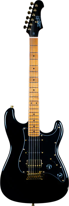 Electric Guitar Basswood Body Roasted Maple Gold Hardware--Muso's Stuff