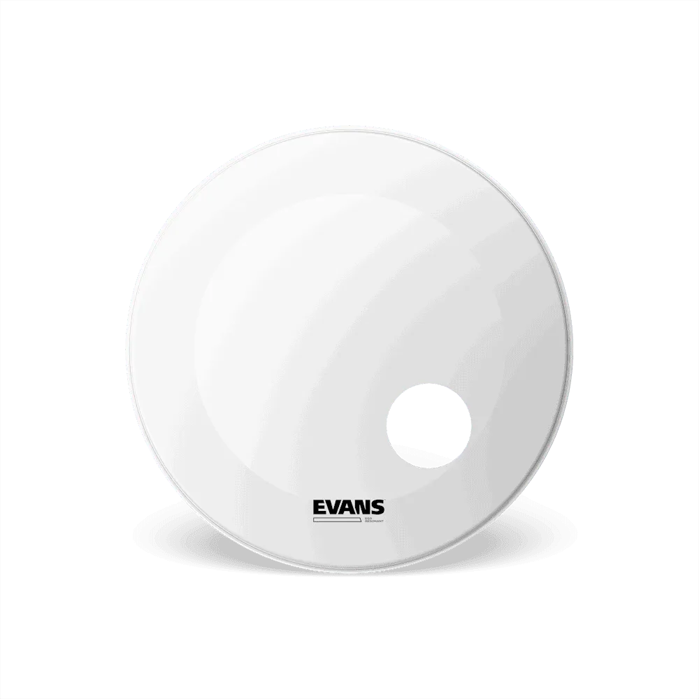 Evans EQ3 Resonant Coated White Bass Drum Head 22 Inch-Drums & Percussion - Drum Heads-Muso's Stuff