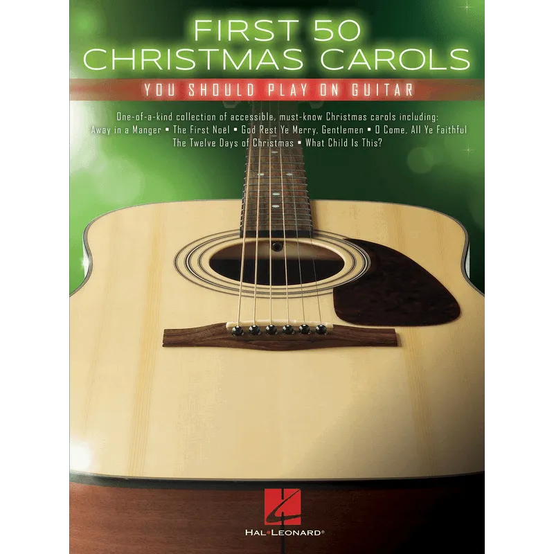 FIRST 50 CHRISTMAS CAROLS YOU SHOULD PLAY ON GUI-Print Music-Muso's Stuff