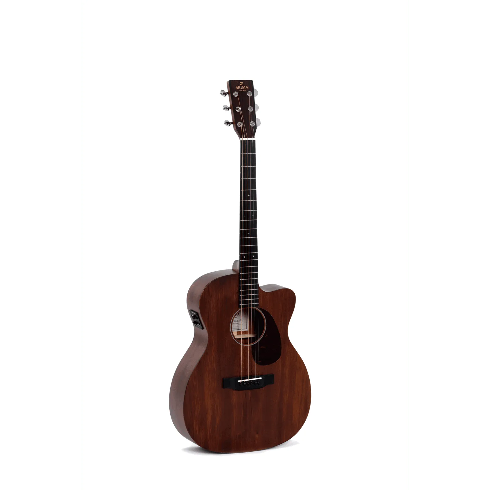 000MC-15E Solid Top Mahogany Cutaway w/ Fishman Pickup-Guitars - Acoustic-Muso's Stuff