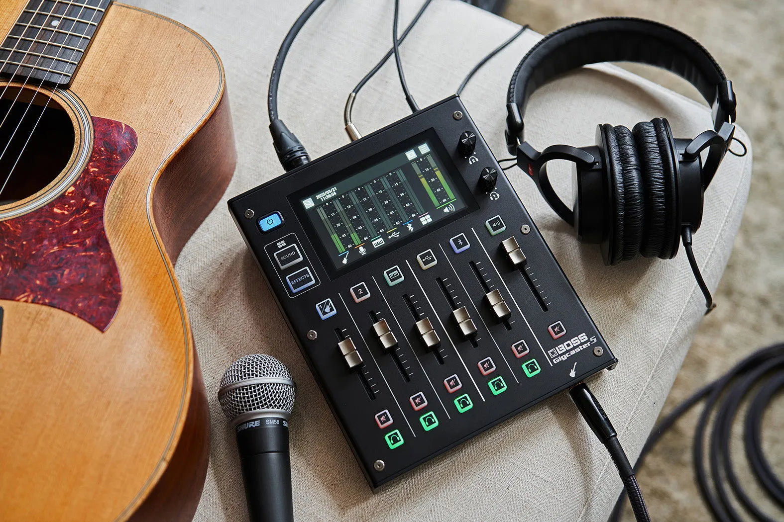 GCS-5 Gigcaster 5 Audio Streaming Mixer w/ Bluetooth-Live & Recording - Interfaces-Muso's Stuff