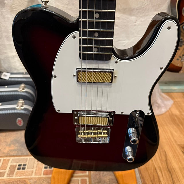 Secondhand Fender Gold Foil Telecaster, Ebony Fingerboard, Candy Apple
