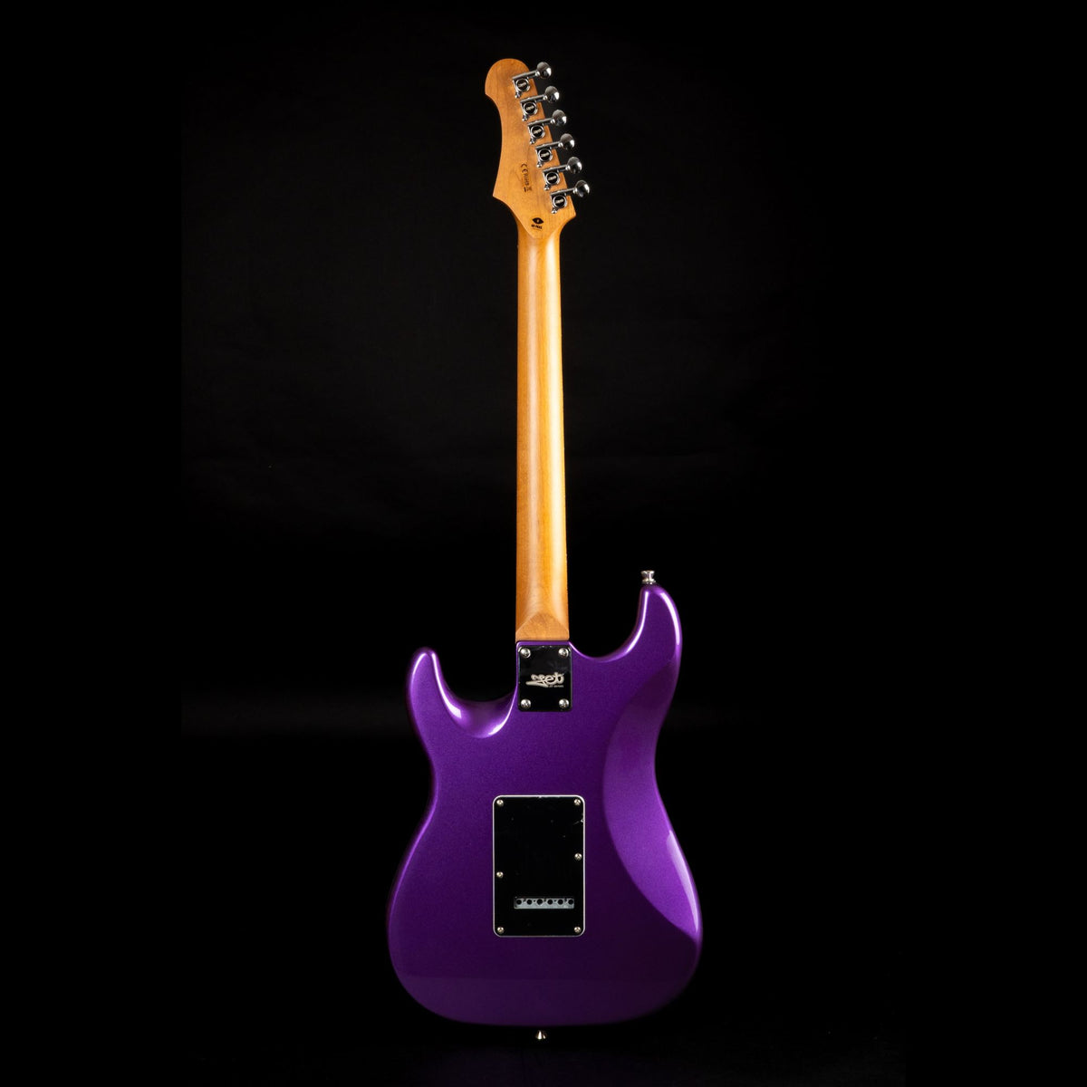 JET Guitars JS-300 Electric Guitar – Plum, Roasted Maple
