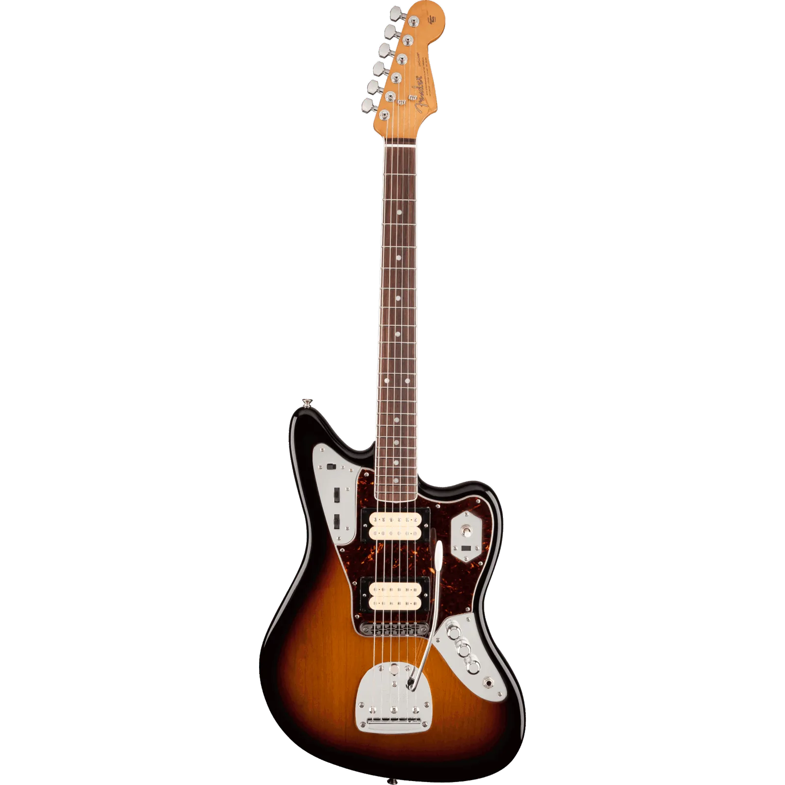 Kurt Cobain Jaguar Rosewood Fingerboard 3-Colour Sunburst-Guitars - Electric-Fender-Muso's Stuff
