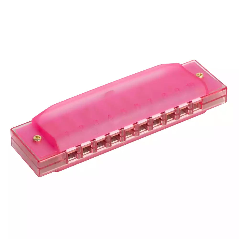 Trans. Pink Harmonica - C