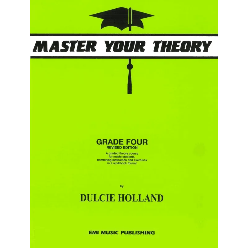 MASTER YOUR THEORY GR 4-Print Music-Hal Leonard-Muso's Stuff
