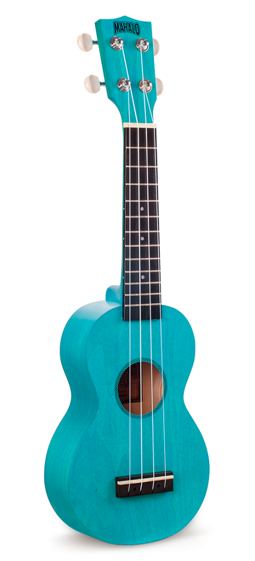 Mahalo I Series Soprano Ukulele Aqua Blue