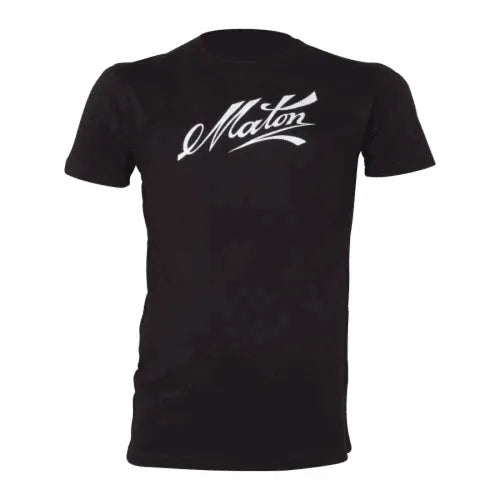 Maton - Black Signature T Shirt L-Clothing - T-shirts-Maton-Muso's Stuff