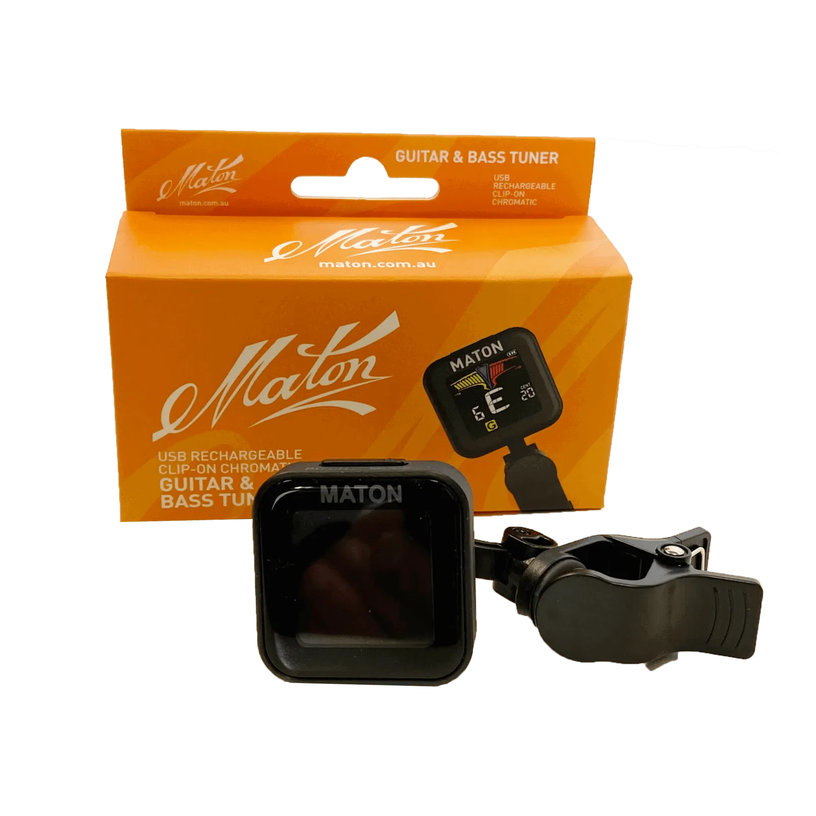 Maton USB Rechargeable Clip On Tuner-Accessories-Maton-Muso's Stuff