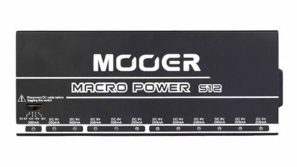 Mooer Macropower 12-Port Pwr Supply-Guitar - Effects Pedals-Mooer-Muso's Stuff