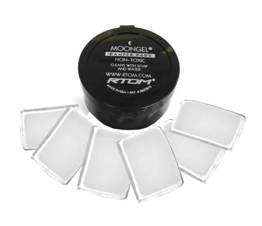Moongel Drum Dampners - 6Pcclear