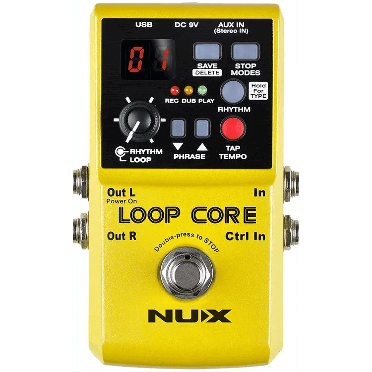 NU-X Loop Core Looper Pedal-Guitar - Effects Pedals-NU-X-Muso's Stuff