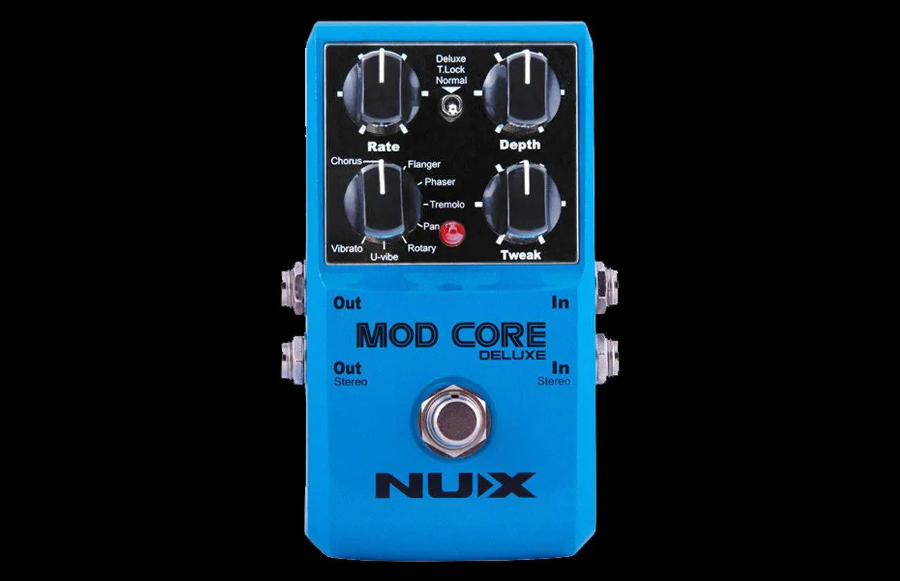 NU-X Mod Core Deluxe MKII Modulation Pedal-Guitar - Effects Pedals-NU-X-Muso's Stuff