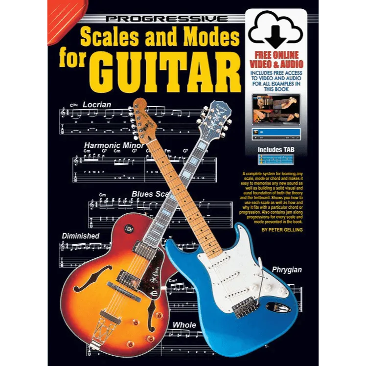 Progressive Scales And Modes For Guitar Book/Oa-Print Music-Koala-Muso's Stuff