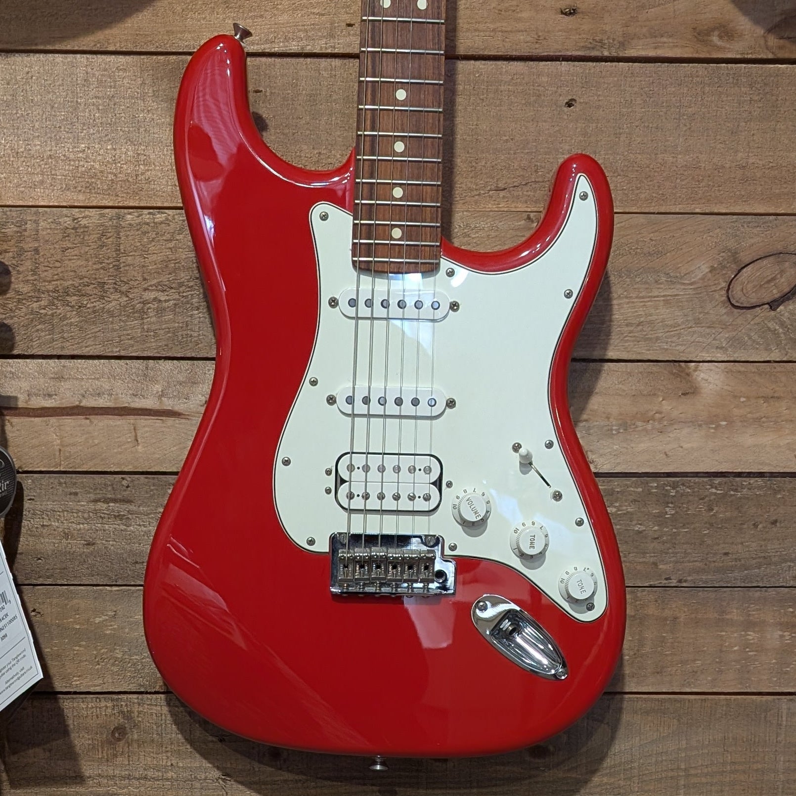 Secondhand Fender Player Strat Fiesta Red
