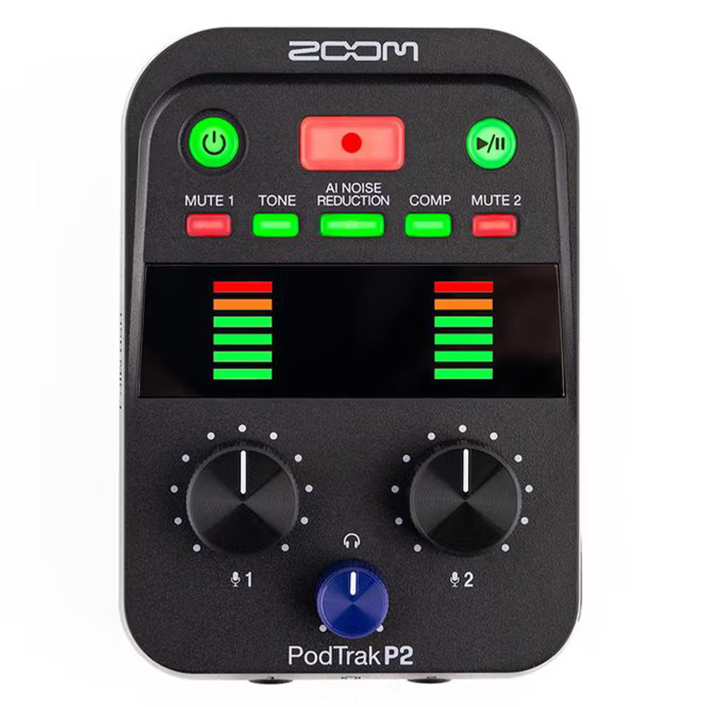 P2 PODTRAK Podcaster Interface