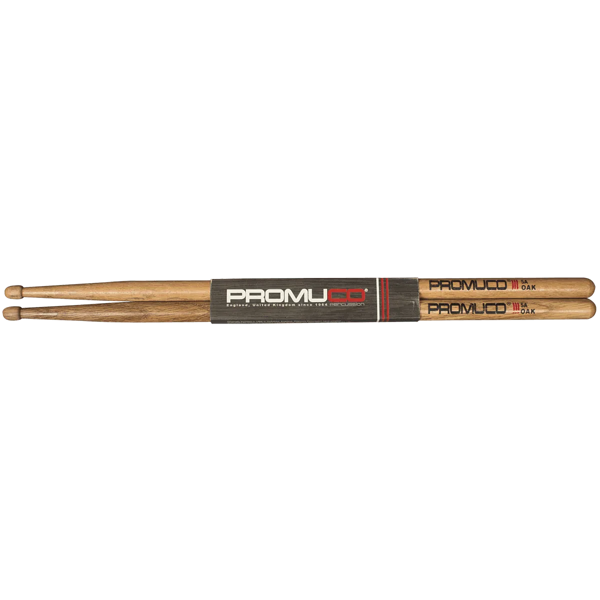 Promuco Oak 5A Wood Tip Drumsticks-Drums & Percussion - Sticks & Mallets-Promuco-Muso's Stuff