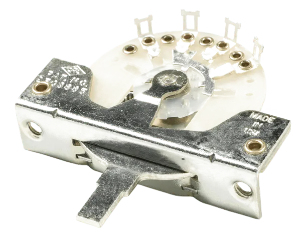 Pure Vintage 3-Position Pickup Selector Switch with Mounting Hardware-Guitars - Parts and Accessories-Fender-Muso's Stuff